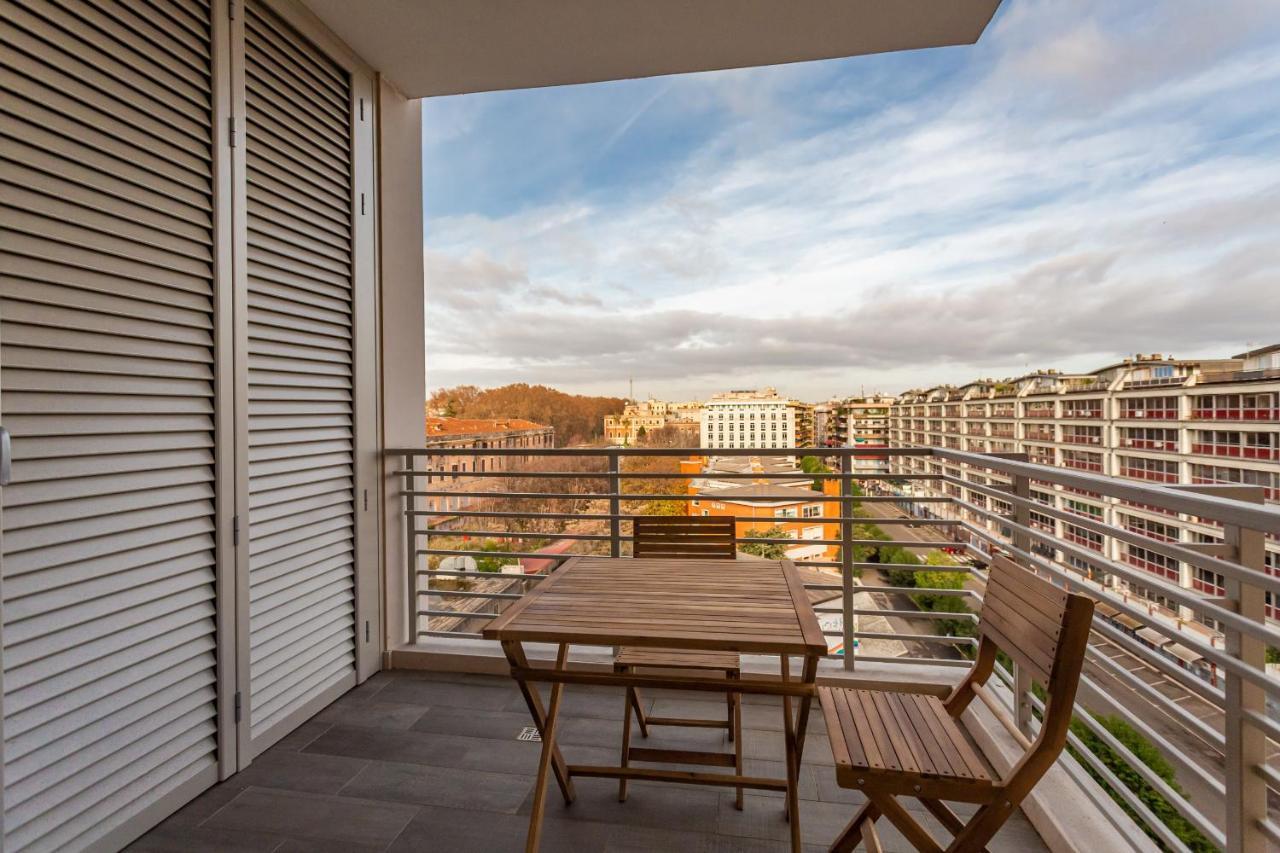 Trastevere Modern Terraced Apt Roma Dış mekan fotoğraf