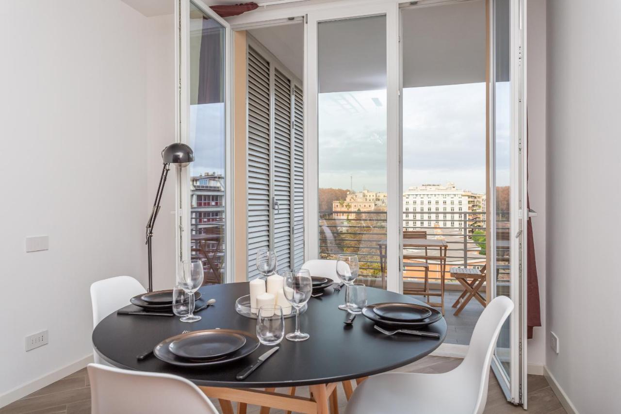 Trastevere Modern Terraced Apt Roma Dış mekan fotoğraf